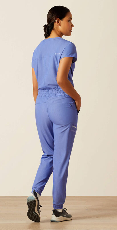 Blackwell Cargo Stretch Jogger Scrub Pant Back